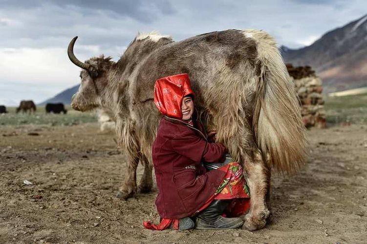 Фото Сабрины Николацци. Памирская кыргызка